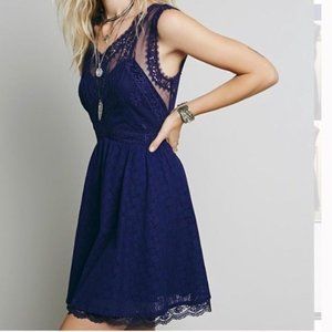 Free People Lace Victoria Minidress